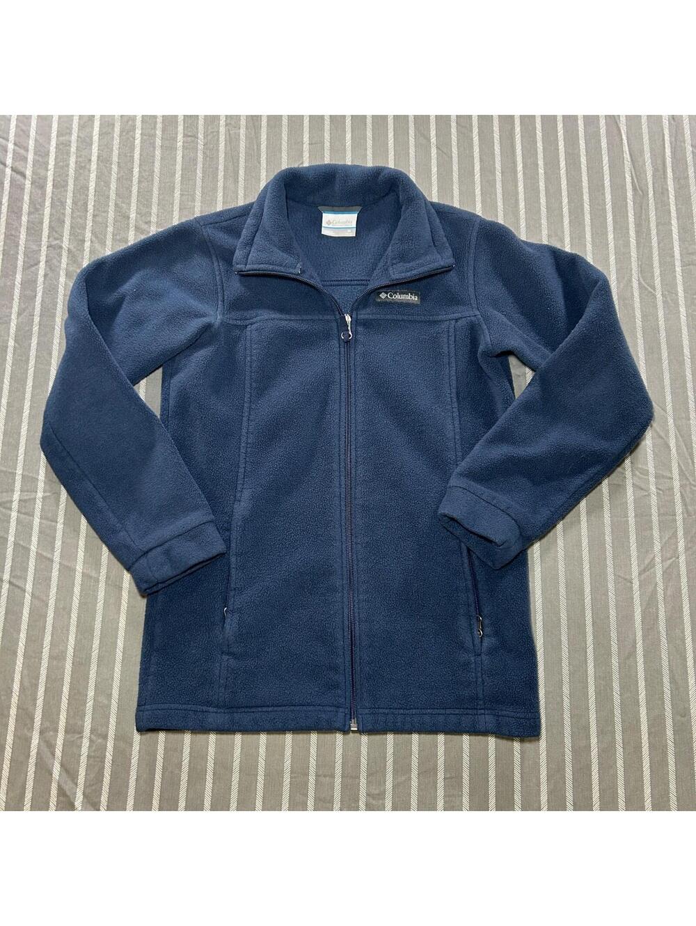 Columbia Kid's Full-Zip Fleece Jacket youth boy's size medium
